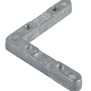 Zwaar Belastbaar Sliding Window Sash Corner – Die Cast, Mill Finish