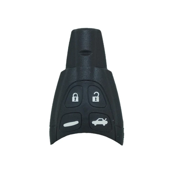 Saab 4 Button Keyless Remote Control Housing voor branddeuren