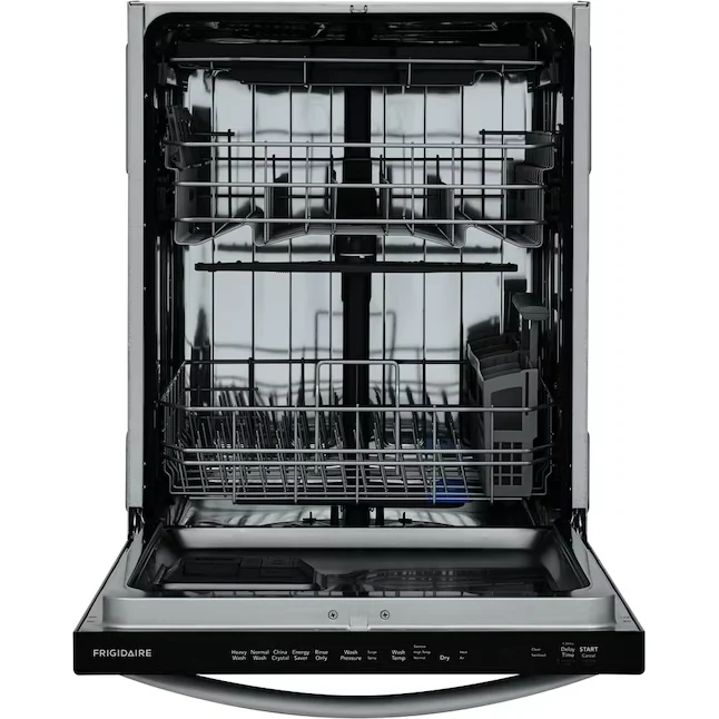 Frigidaire Rvs Steel Tub Top Control 24- Built- Dishwasher Third Rack (Fingerprint Resistant Stainless Steel) ENERGY STAR,...