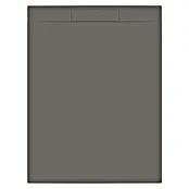 Allibert Douchevloer Luna - Beton, l x b: 120 x 90 cm, Gunmetal