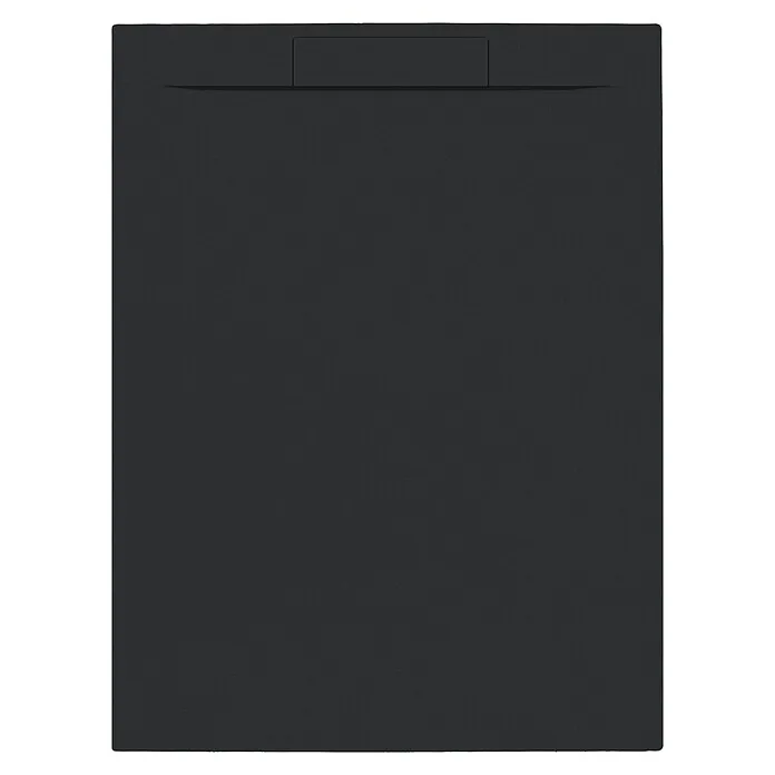 Allibert Douchevloer Luna - Beton, l x b: 90 x 120 cm, Zwart