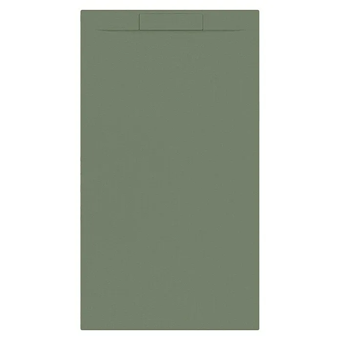 Allibert Douchevloer Luna - Beton, l x b: 160 x 90 cm, Eucalyptus