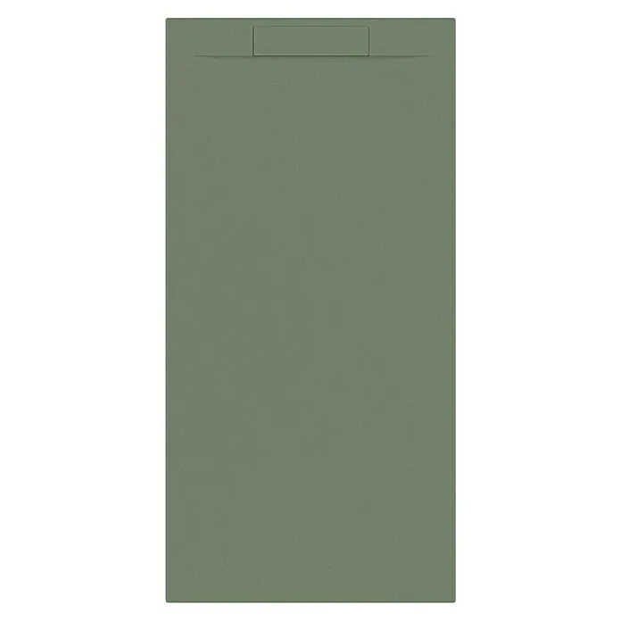 Allibert Douchevloer Luna - Beton, l x b: 160 x 80 cm, Eucalyptus