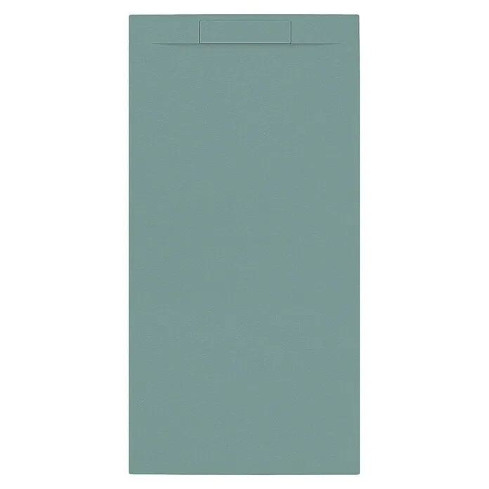 Allibert Douchevloer Luna - Beton, l x b: 160 x 80 cm, Korstmos groen