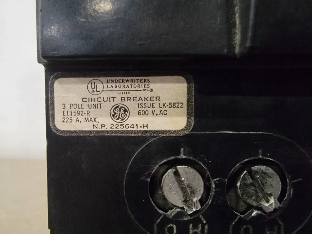 200 Amp, 3 Pole, 600 Volts Circuit Breaker TFJ236200