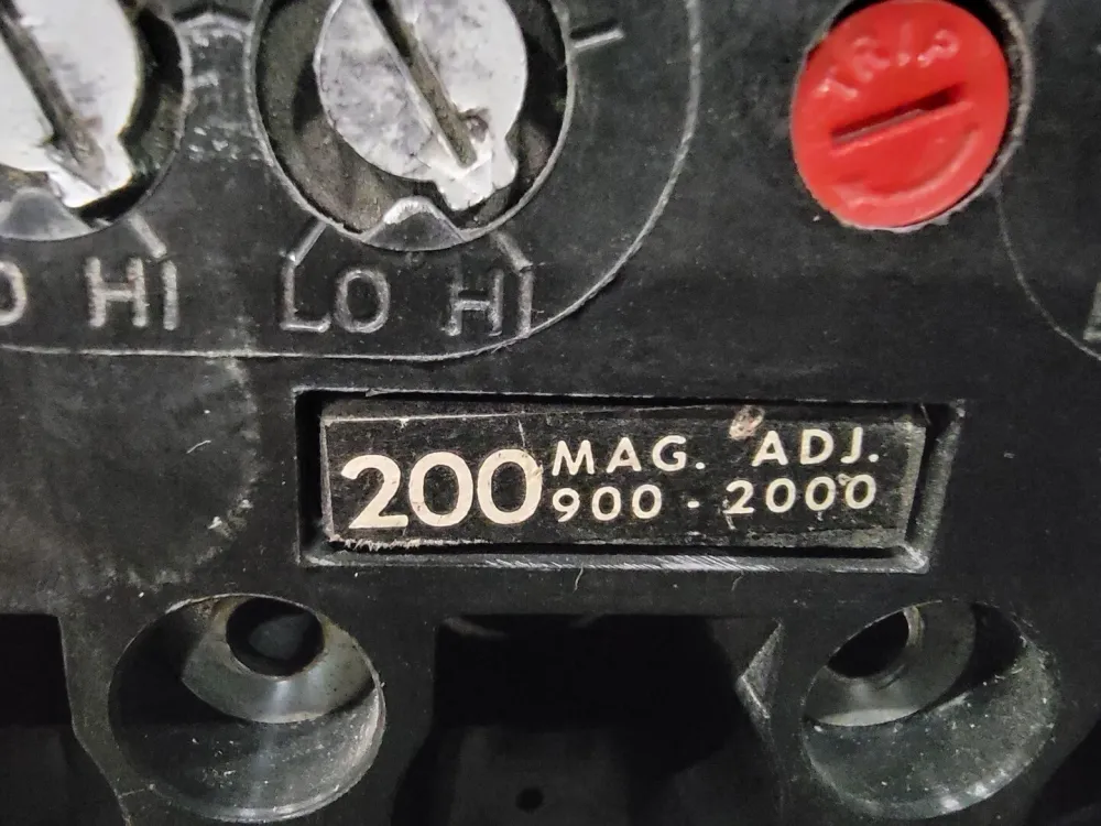 200 Amp, 3 Pole, 600 Volts Circuit Breaker TFJ236200