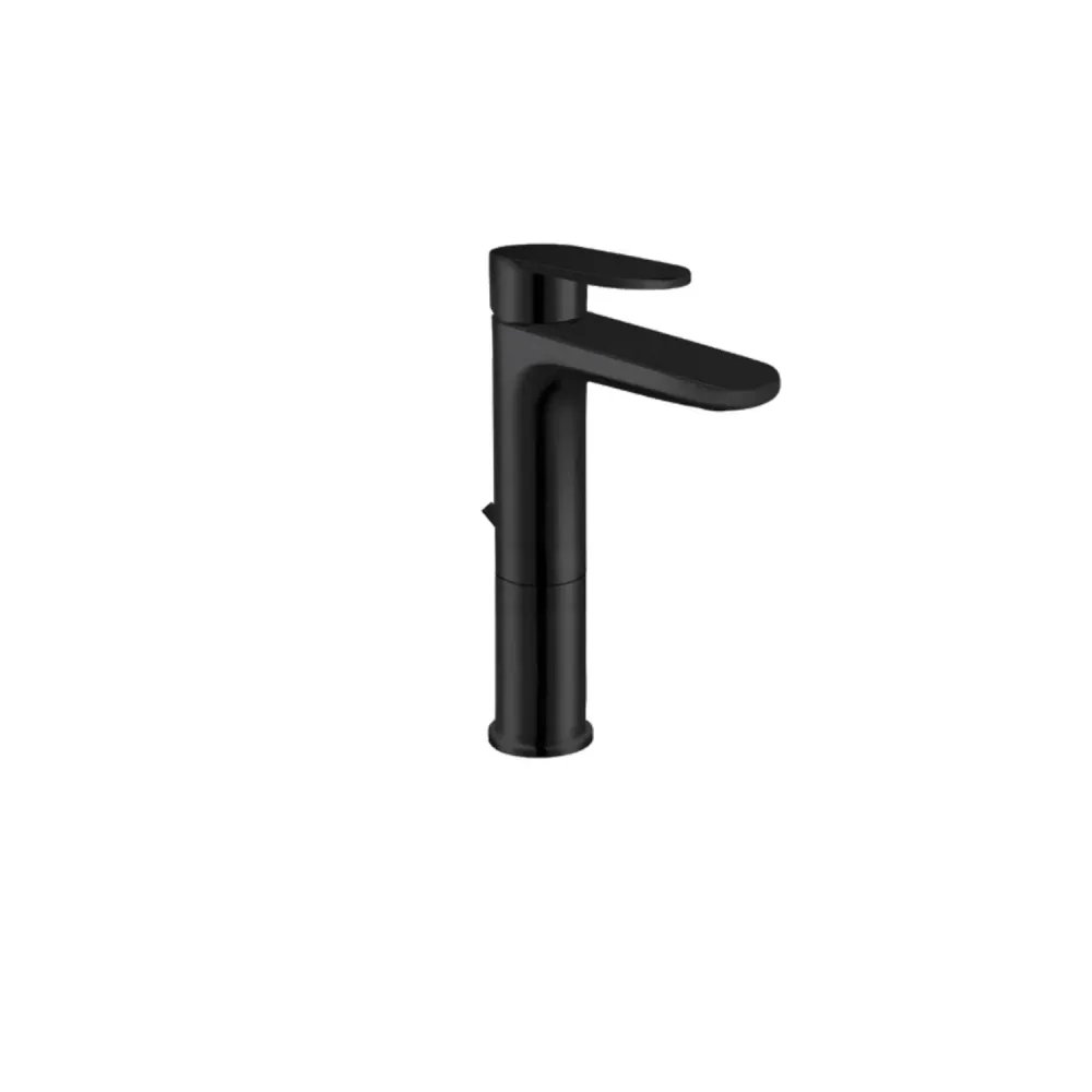 Imposant basin mixer pop-up drain Keller Taps Matte Black - Outlet imperfections