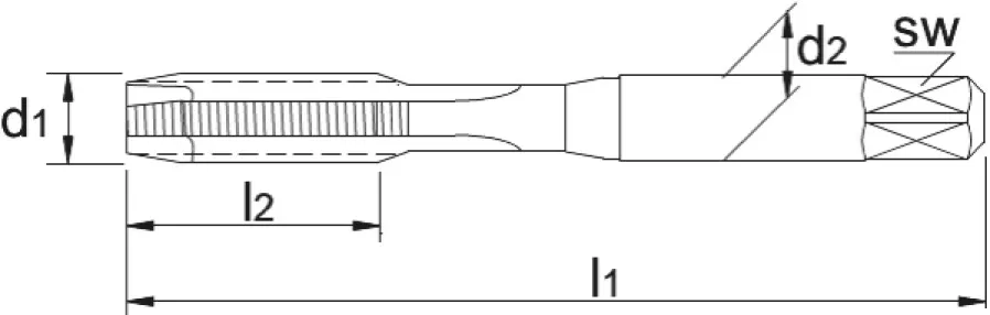Phantom 222051600 Machinetap M16