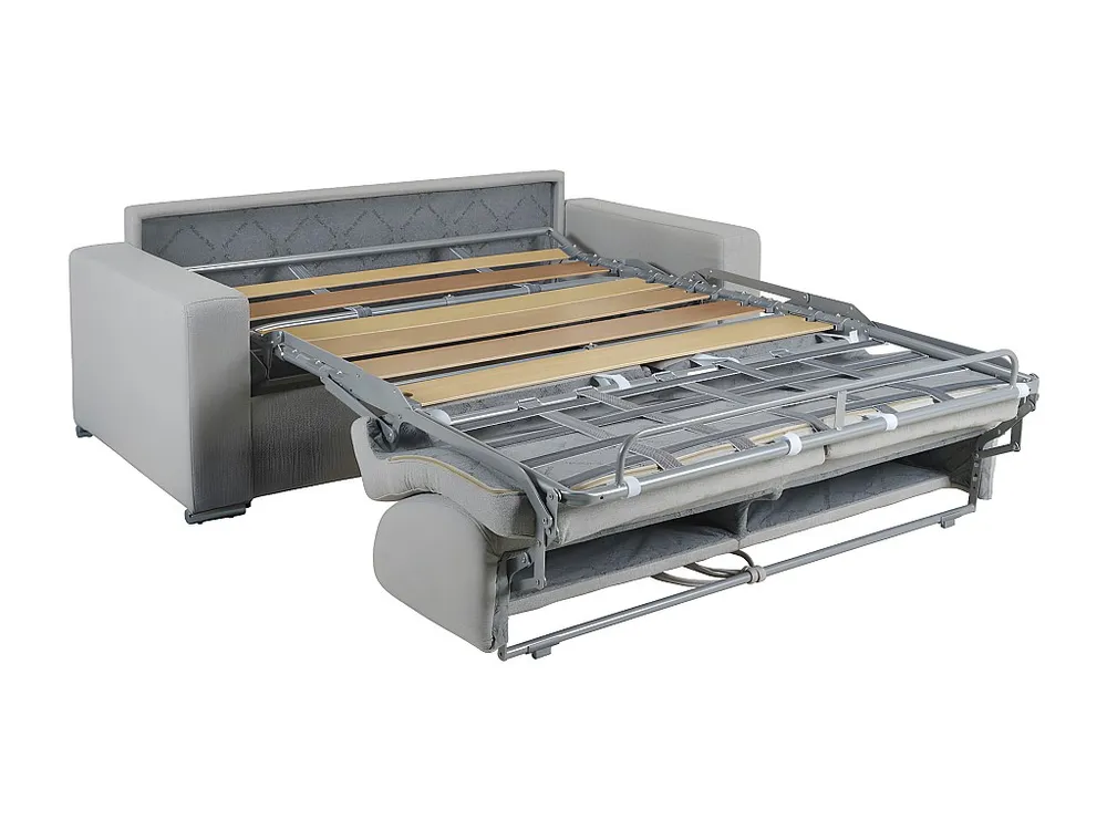 Vierzits express bedbank CALITO - Nachtblauw - 160 cm - Matras 18 cm