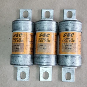 125 Amp HRC Fuse CFP125 (Pack 3)