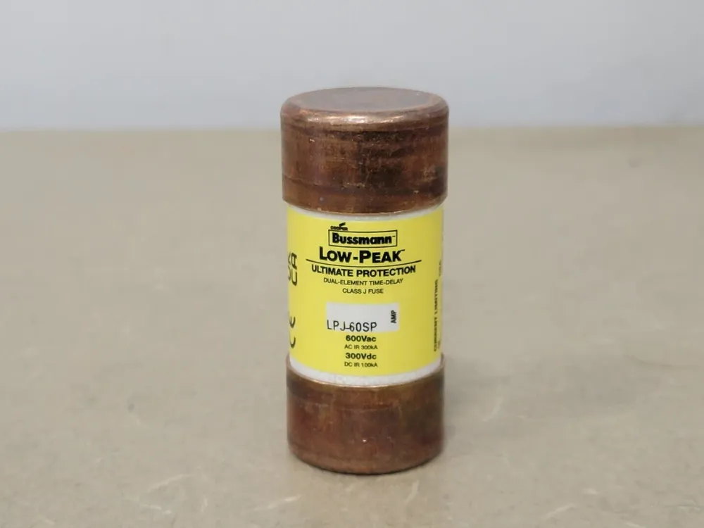 Low Peak 60A 600V Class J Fuse LPJ-60SP (Box 7)