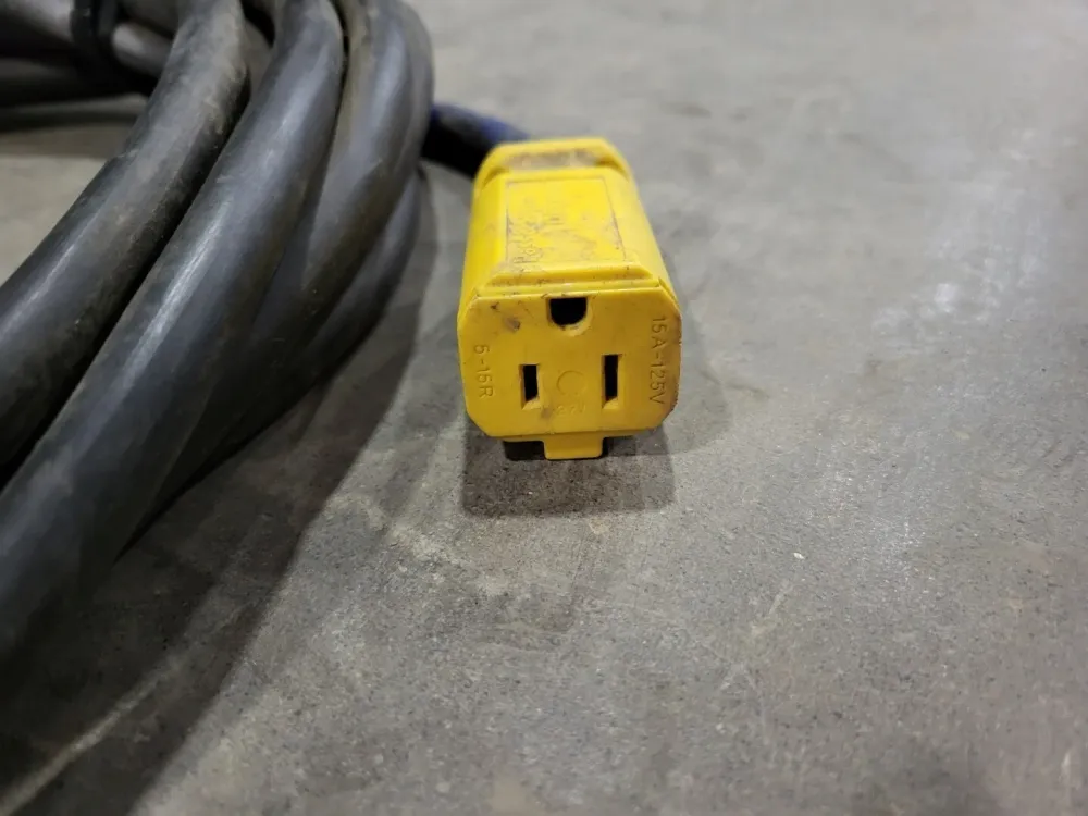 36 ft. Power Extension Cord NEMA 5-15 Plug and Receptacle