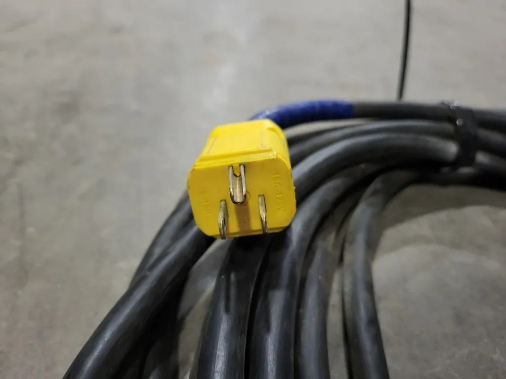 36 ft. Power Extension Cord NEMA 5-15 Plug and Receptacle