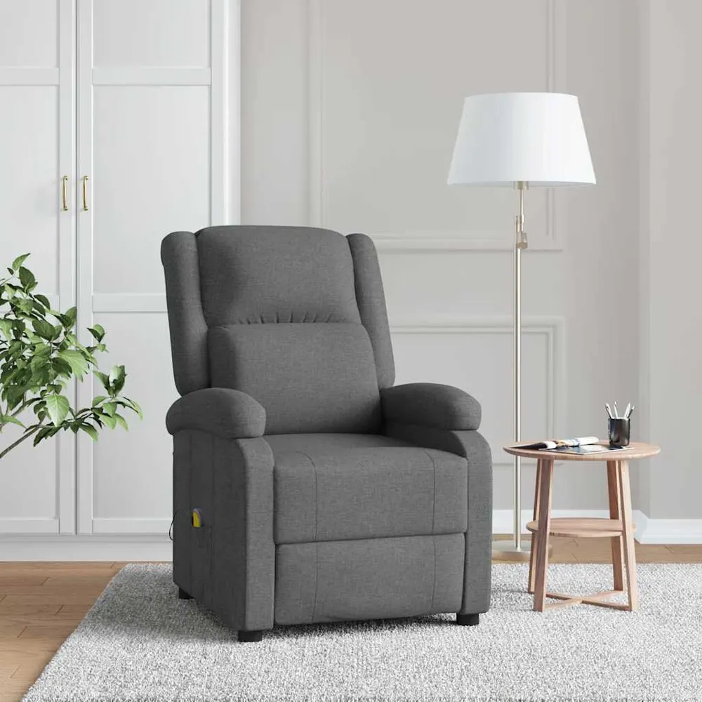 Industrieel Massagestoel stof donkergrijs