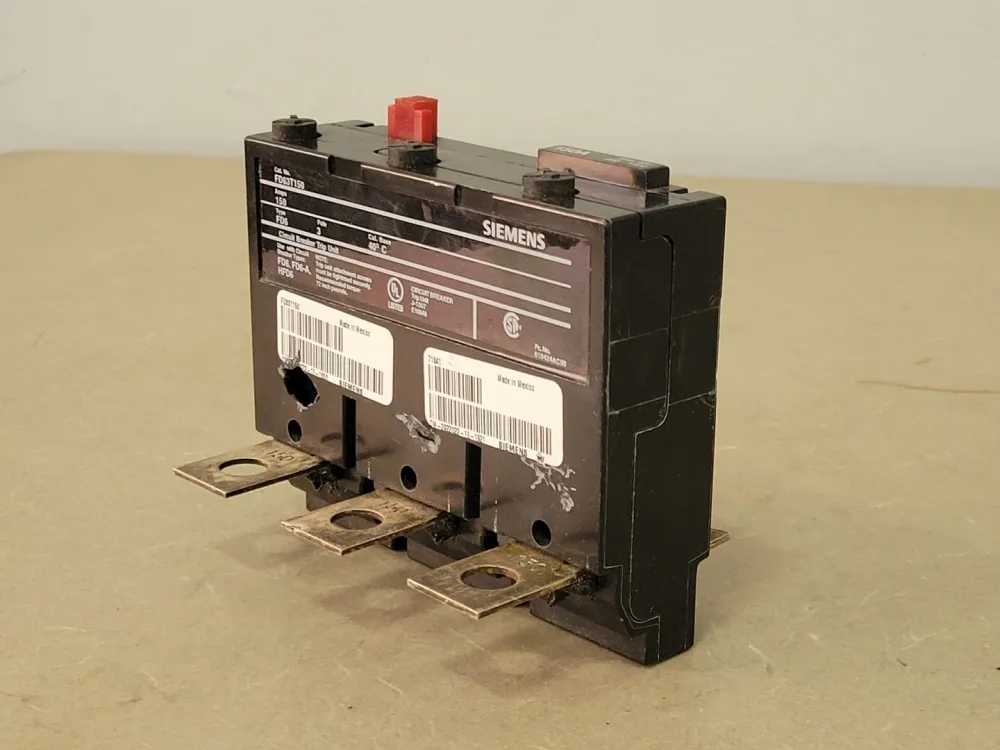 150 Amp, 3 Pole, 600 Volts Trip Unit FD63T150