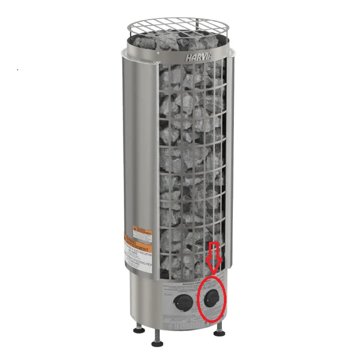 CE-gecertificeerde Harvia Timer KIP/KV/Cilindro | ZSK-766