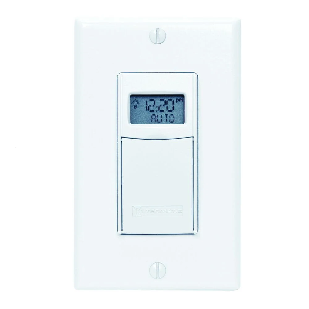 Intermatic - EI600WC - 7-Day Heavy-Duty Programmable Timer, 20A, Wit