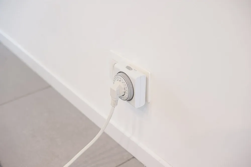 Square mechanical timer - FR plug Eenvoudig te programmeren