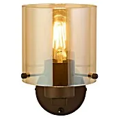 Searchlight Wandlamp Sweden - Mokka en Amber, Amber, E27