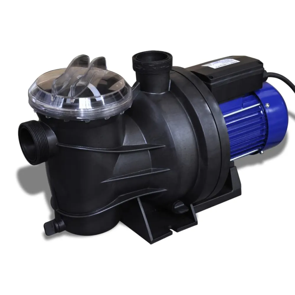 Elektrische zwembadpomp 1200W blauw met 2 jaar garantie