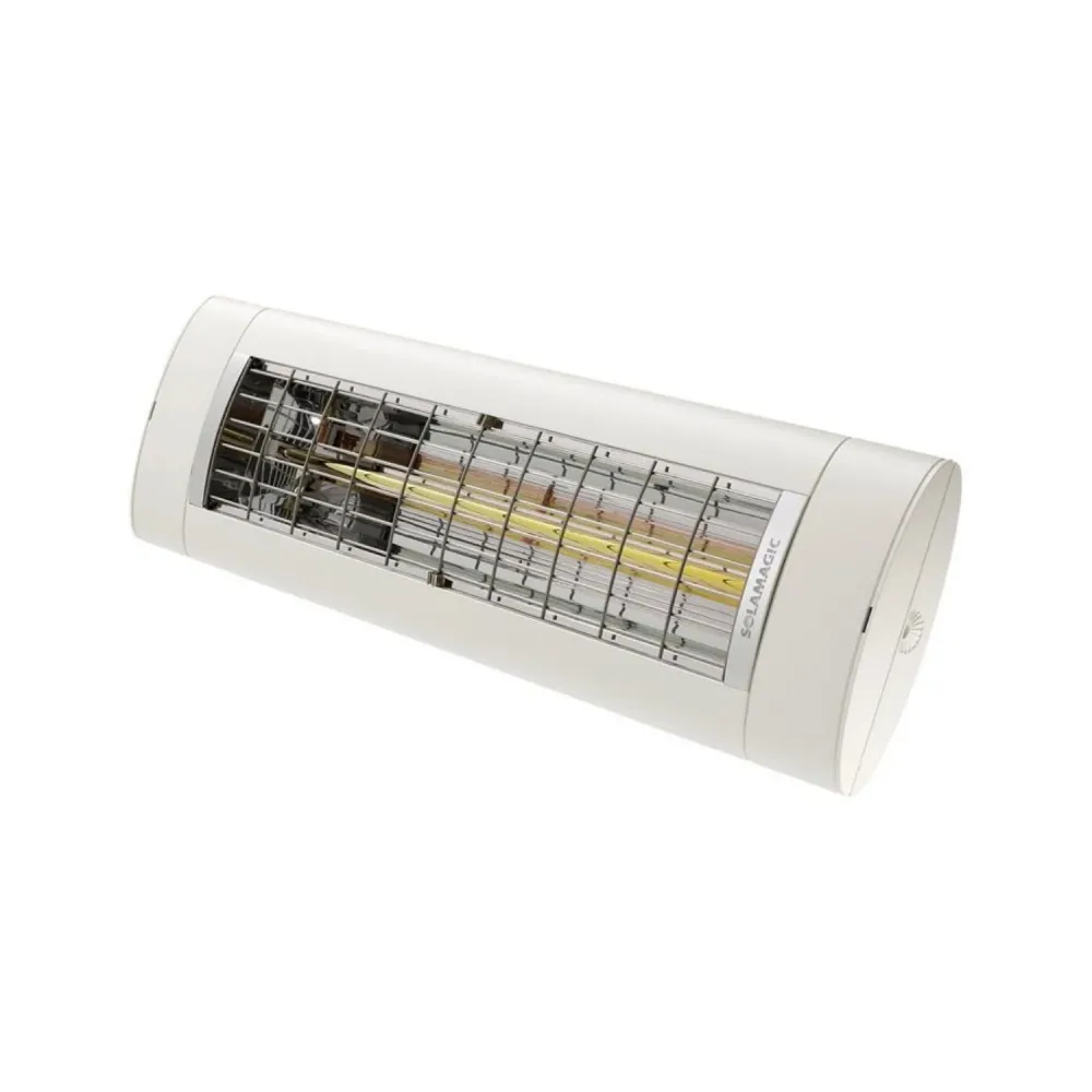 Accu Solamagic Terrasverwarmer D3 donkerstraler 2000W Wit