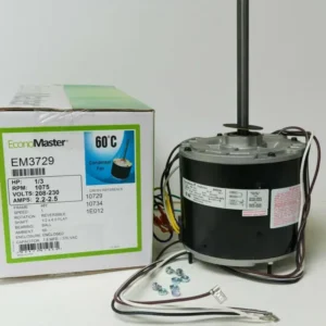 EconoMaster® EM3729F 1/3-HP 208V-230V Condenser Fan Motor
