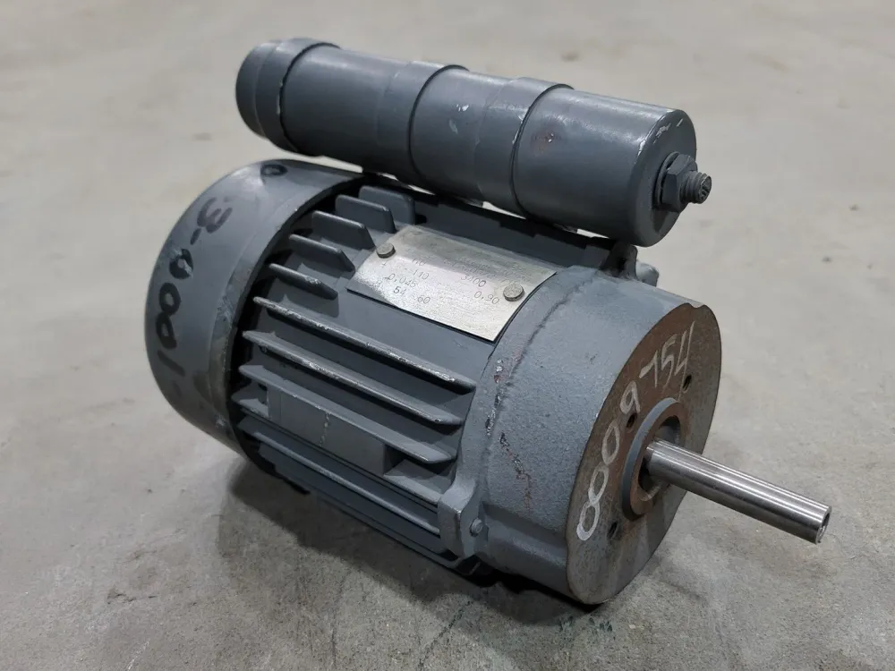 1 hp, 110 volts, 3400 rpm, Electric Motor CB16UF240VDB, 452467/RBFO.09/2-71R