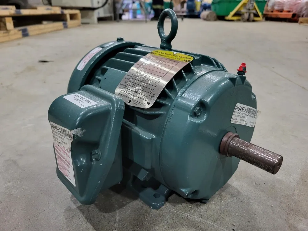 1.0 hp, 115/230 volts, 1150 rpm, 145T, 3ph, Electric Motor ECP3582T-5 Aluminium Behuizing
