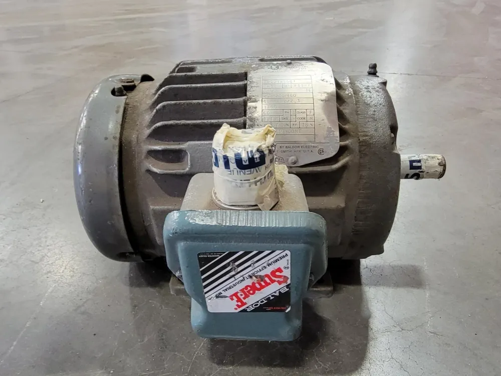 1.5 hp, 230/460 volts, 1750 rpm, 145T Electric Motor Gietijzeren Behuizing