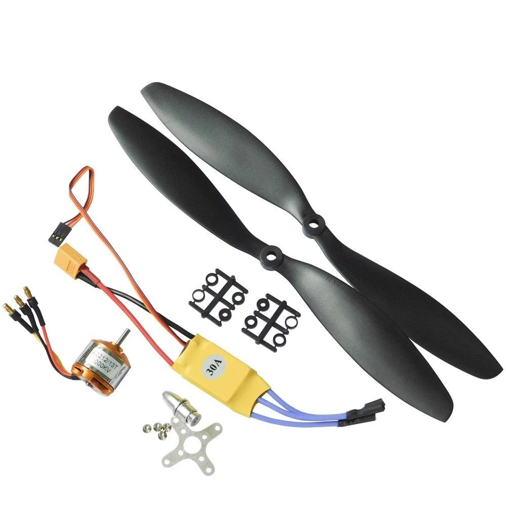 Brushless motor Nieuw Sida XXD A2212 KV930/1000/1400/2200 30A ESC +1045 paddle Power combination