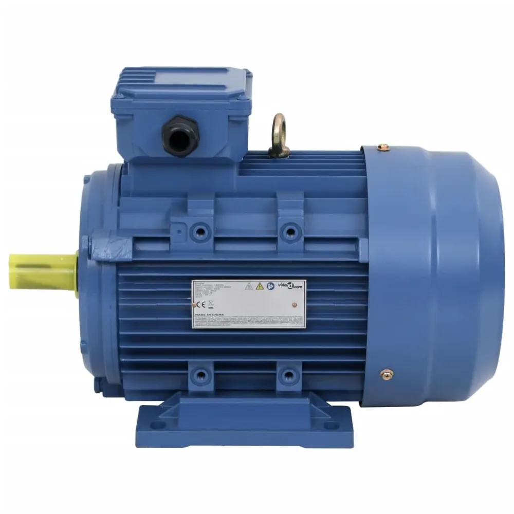 Elektromotor 3 fase 3 kW/4 pk 2-polig 2840 rpm aluminium Complete Set met Aansluitdoos