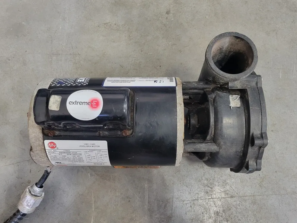 Regelbare 230 volts, 3450/1725 rpm, 56Y Electric Motor