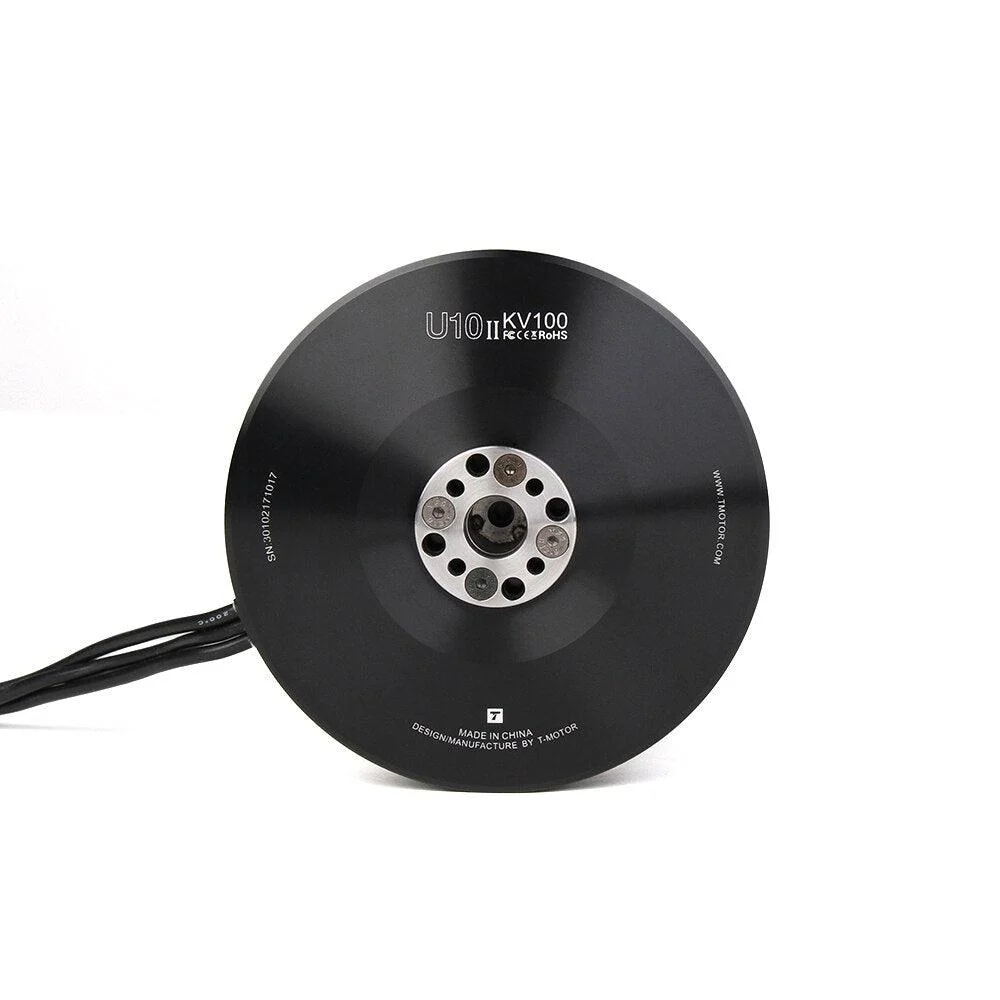 T-Motor U10 II KV100 Brushless Electrical Motor 11KG Thrust Quadrocopter Aircraft New Ijzer Core Design