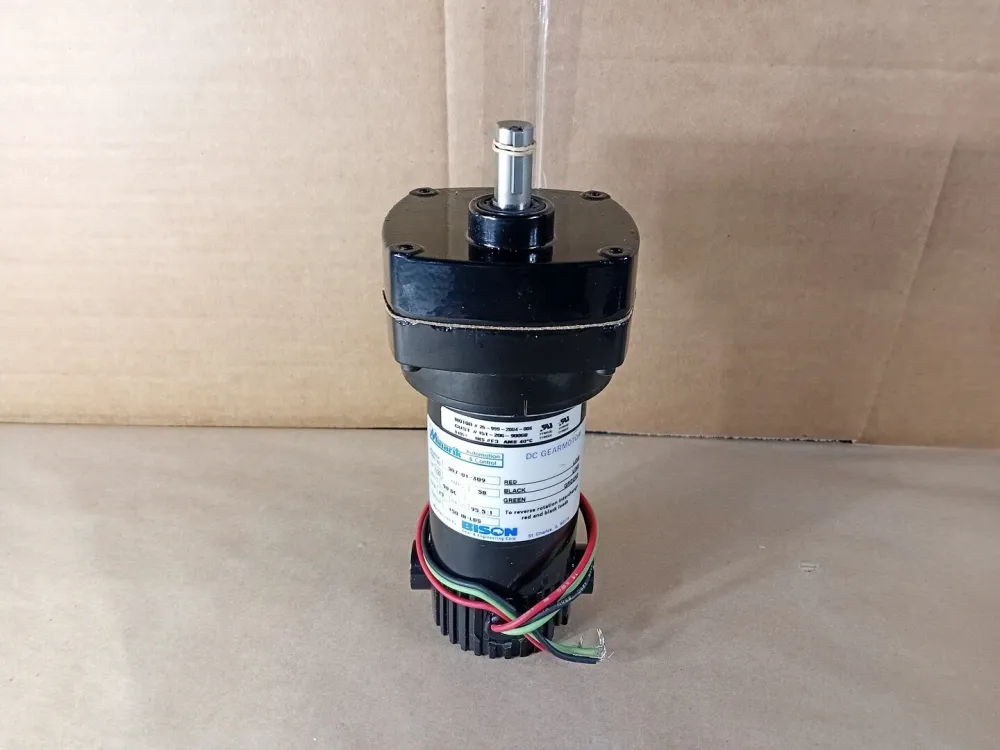 Ventilator 1/20 hp, 90 volts, 19 rpm DC Gearmotor 507-01-309