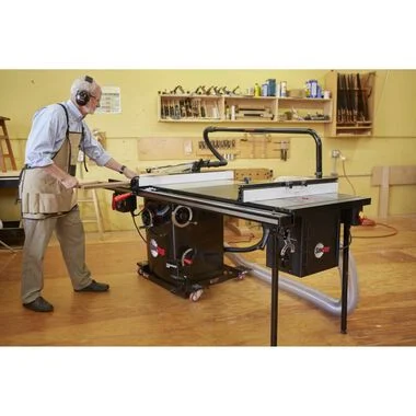 SAWSTOP Bedrijfsmatig Cabinet Saw PCS™ 1.75HP 120V 60Hz 36" Professional T-Glide Fence System