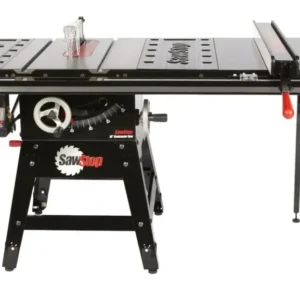 SAWSTOP Contractor Saw CNS™ 1.75HP 120V 60Hz 36" Vakkundig T-Glide Fence System