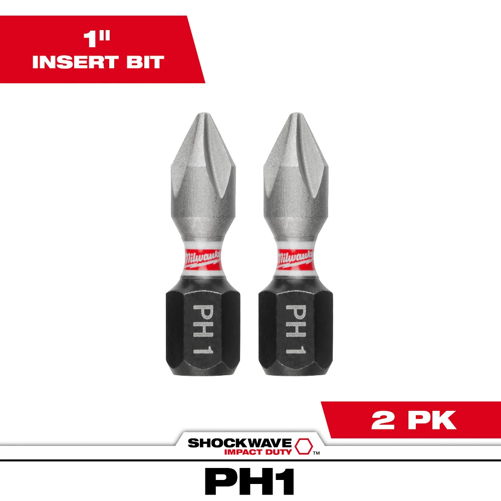 Milwaukee Tools INSERT BIT PHILLIPS #1 48-32-4411