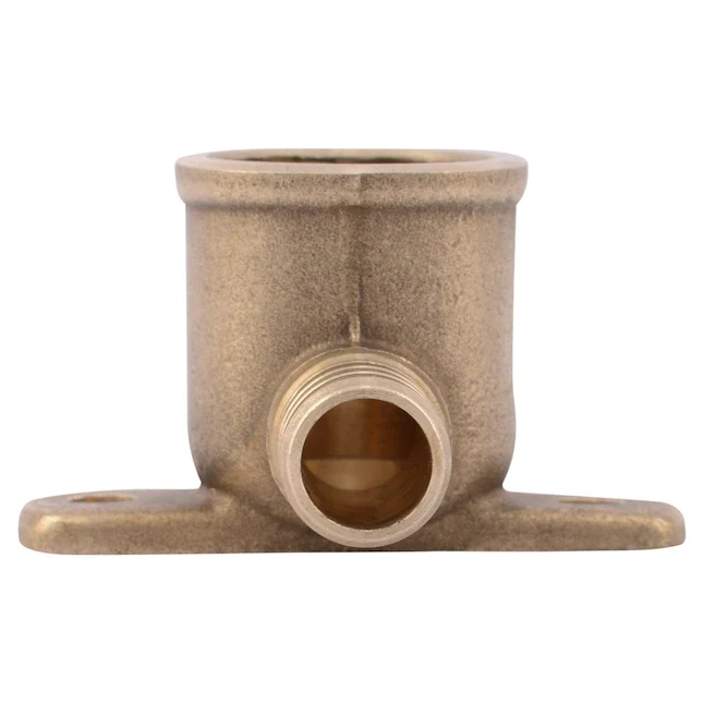 SharkBite 1/2- PEX Crimp x 1/2- FNPT Messing 90-Degree Female Drop Ear Elbow