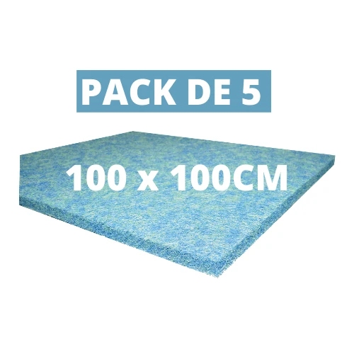 Pak van 5 Japanse tapijten 100 x 100 x 3,8 cm - Echt Japans tapijt van hoge kwaliteit! Aquatic Sciences