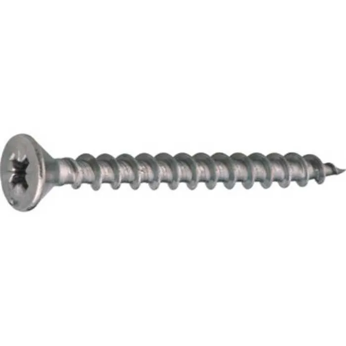 RVS schroef per stuk - 4CM x 4,5MM - Ideaal voor het bevestigen van Ecolat strips aan Ecopic palen ECOO