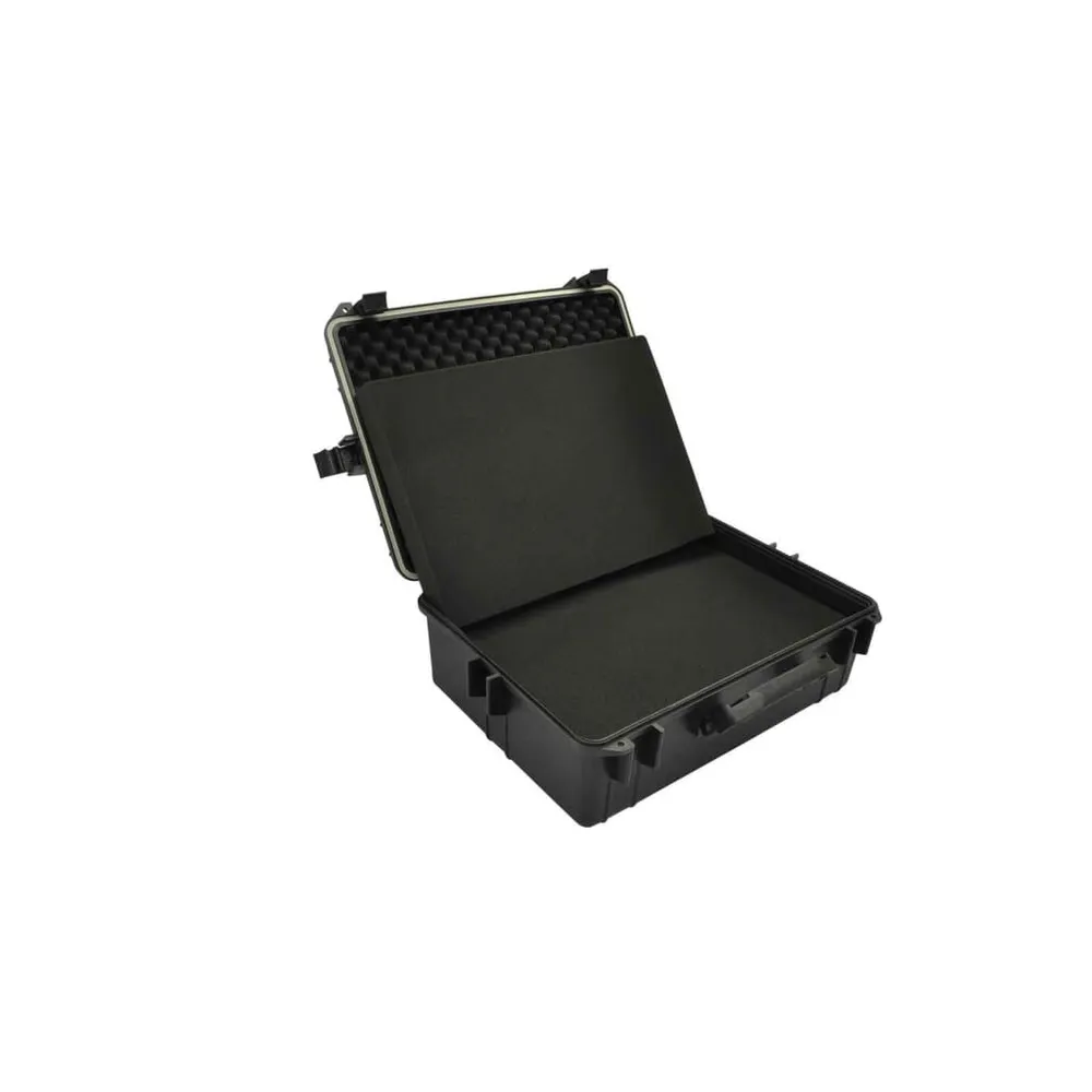 Hardcase transportkoffer met schuimvulling zwart Space Saving