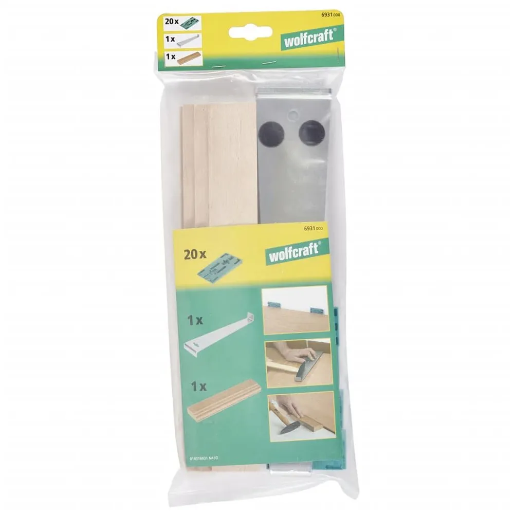 Klus wolfcraft Verlegset 6931000