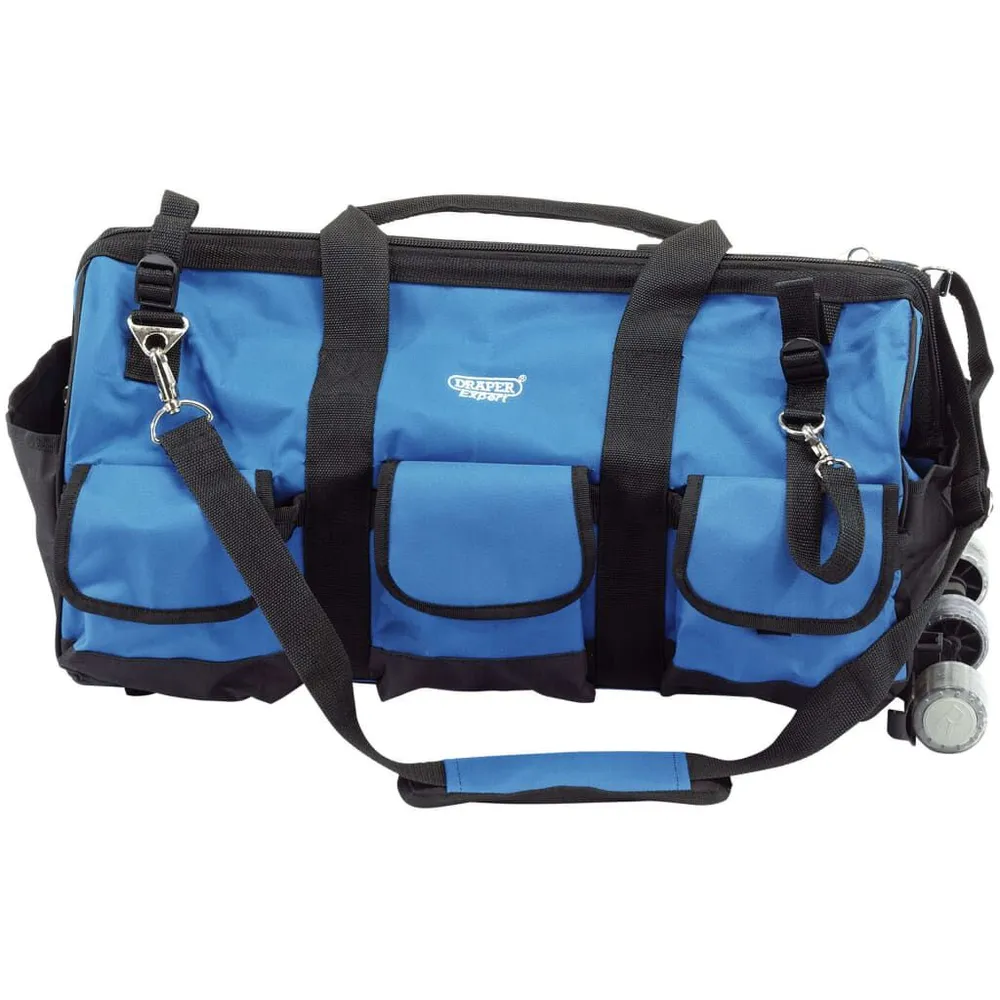 Draper Tools Gereedschapstas rollend 58 L 60x30x35 cm blauw en zwart