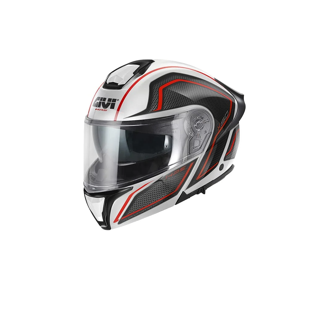Givi X50 Flip Up Solid Carbon Casco samenstelbaar de motocicleta