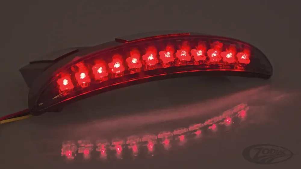 GZP Revox smoked lens fender light XL04- Harley-Davidson