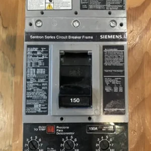 150 Amp, 3 Pole, 600 volts Circuit Breaker FXD63B150 w/ Trip Unit