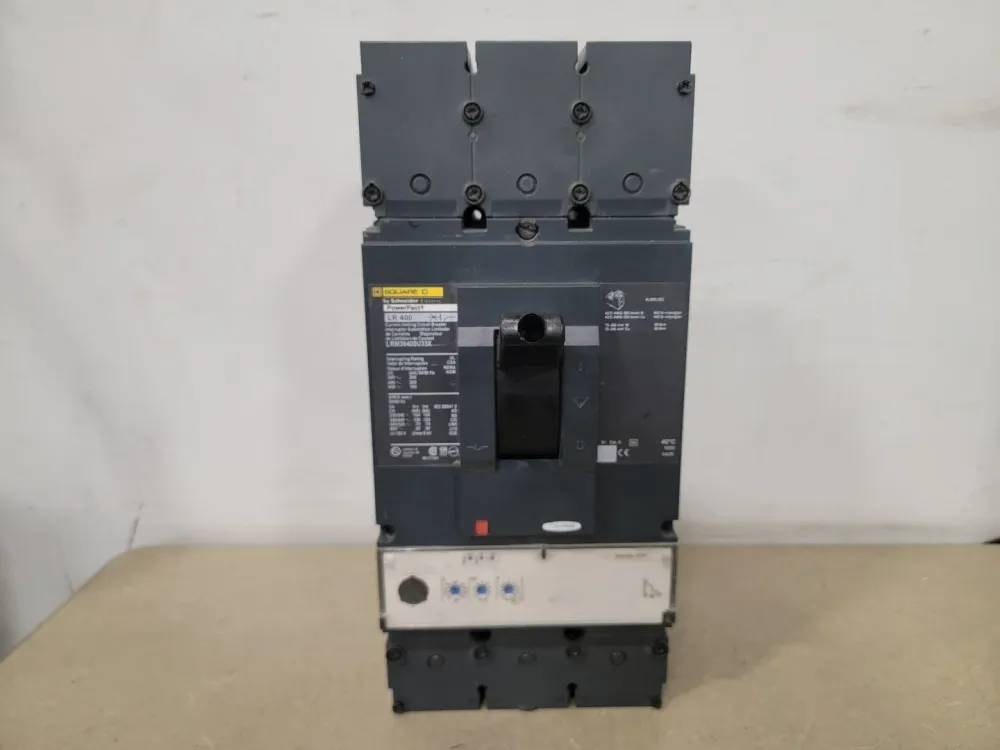 400 Amp, 3 Pole, 600 Volts Circuit Breaker LRM36400U33X