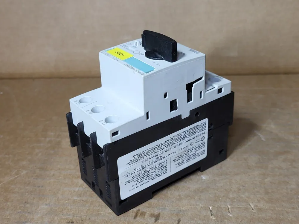 4.5-6.3 Amp, 3 Pole, 690 Volt Circuit Breaker 3RV1021-1GA10 - directe montage