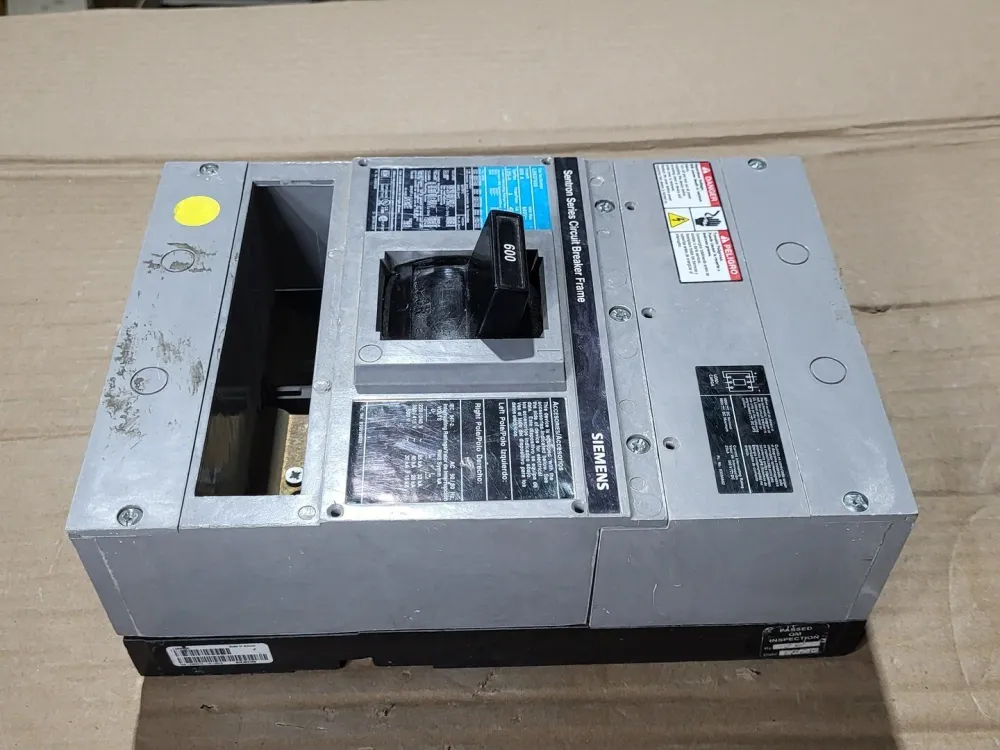 600 Amp, 3 Pole, 600 Volt Circuit Breaker LD63F600