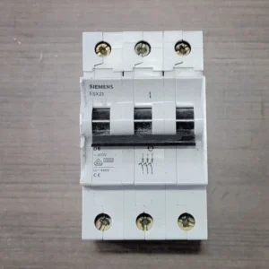 6 Amp, 3 Pole, 400 volts Circuit Breaker 5SX23-D6